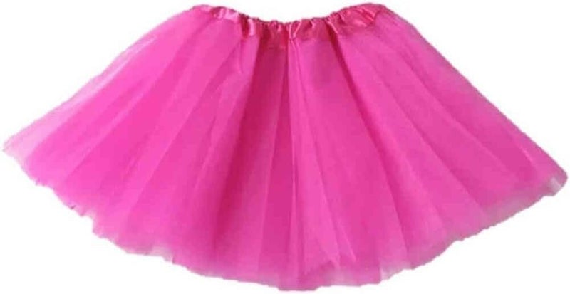 METEMEI Girl Tutu Skirt for Little & Big Girls for Dance Party Costume 3 Layers Tulle Petticoat Fluffy Princess Ballet Dress Up - Image 1